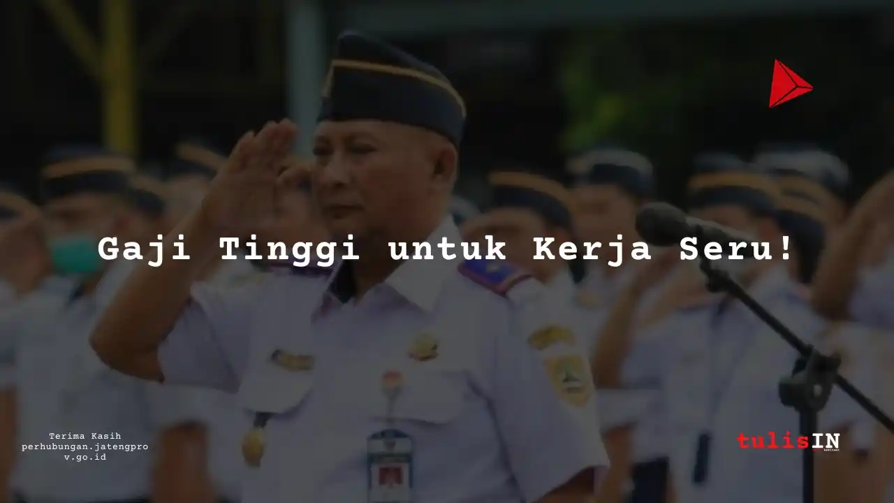 Berapa Gaji Kepala Dinas Dishub 2023?