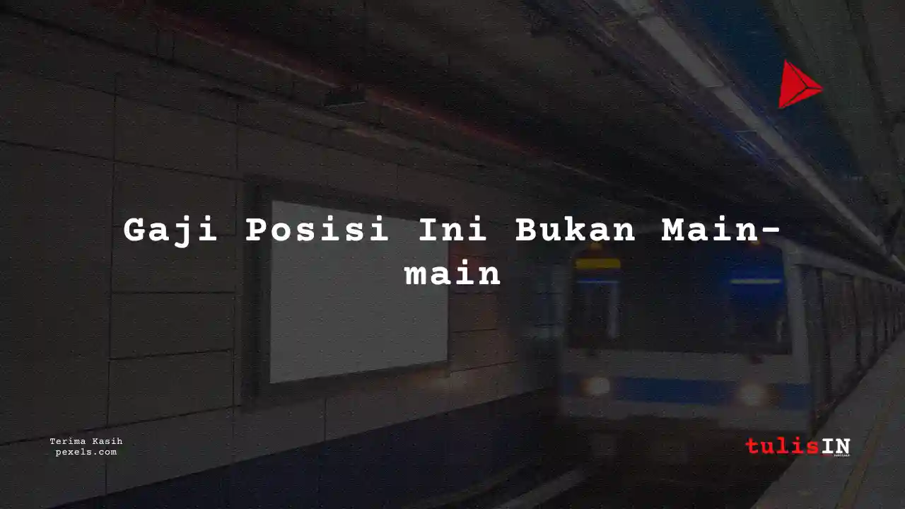 Berapa Gaji Manager Keuangan MRT 2025?