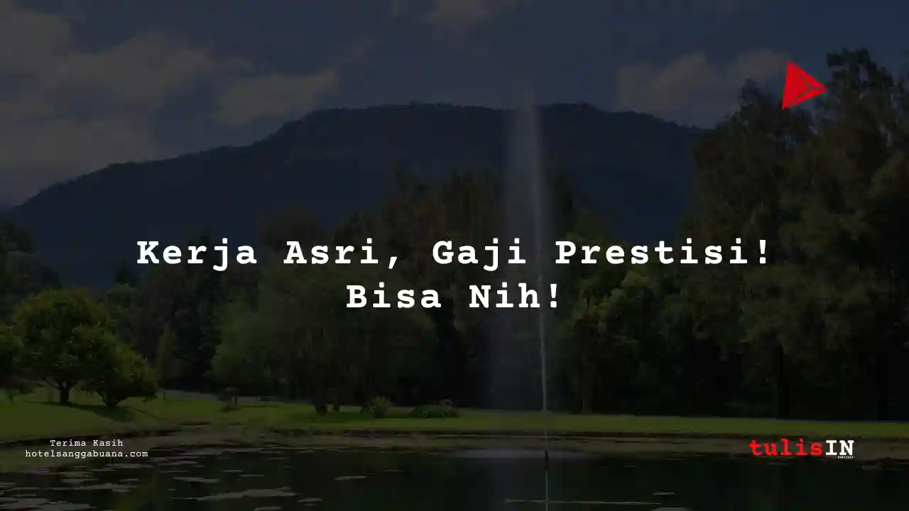 Berapa Gaji Manager Operasional Kebun Raya Cibodas 2025?