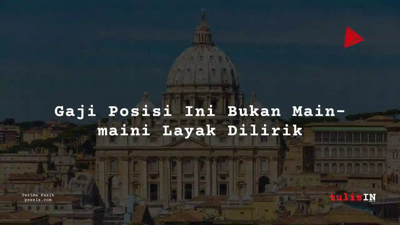 Berapa Gaji Paus Fransiskus Vatikan 2025?