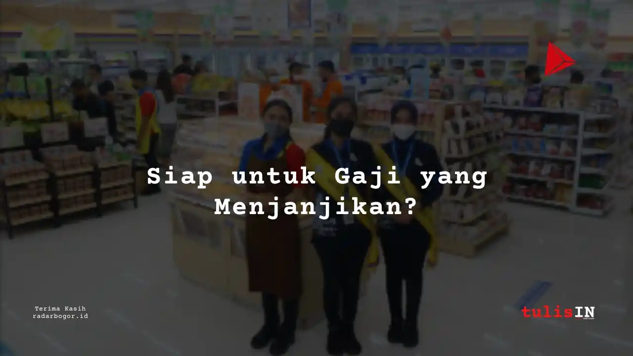 Berapa Gaji Supervisor Indomaret 2024?