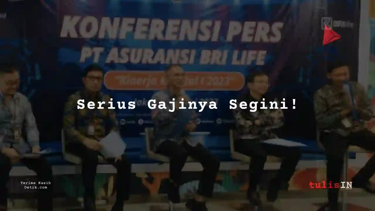 Berapa Gaji Manajer Proyek PT Asuransi BRI Life 2025?