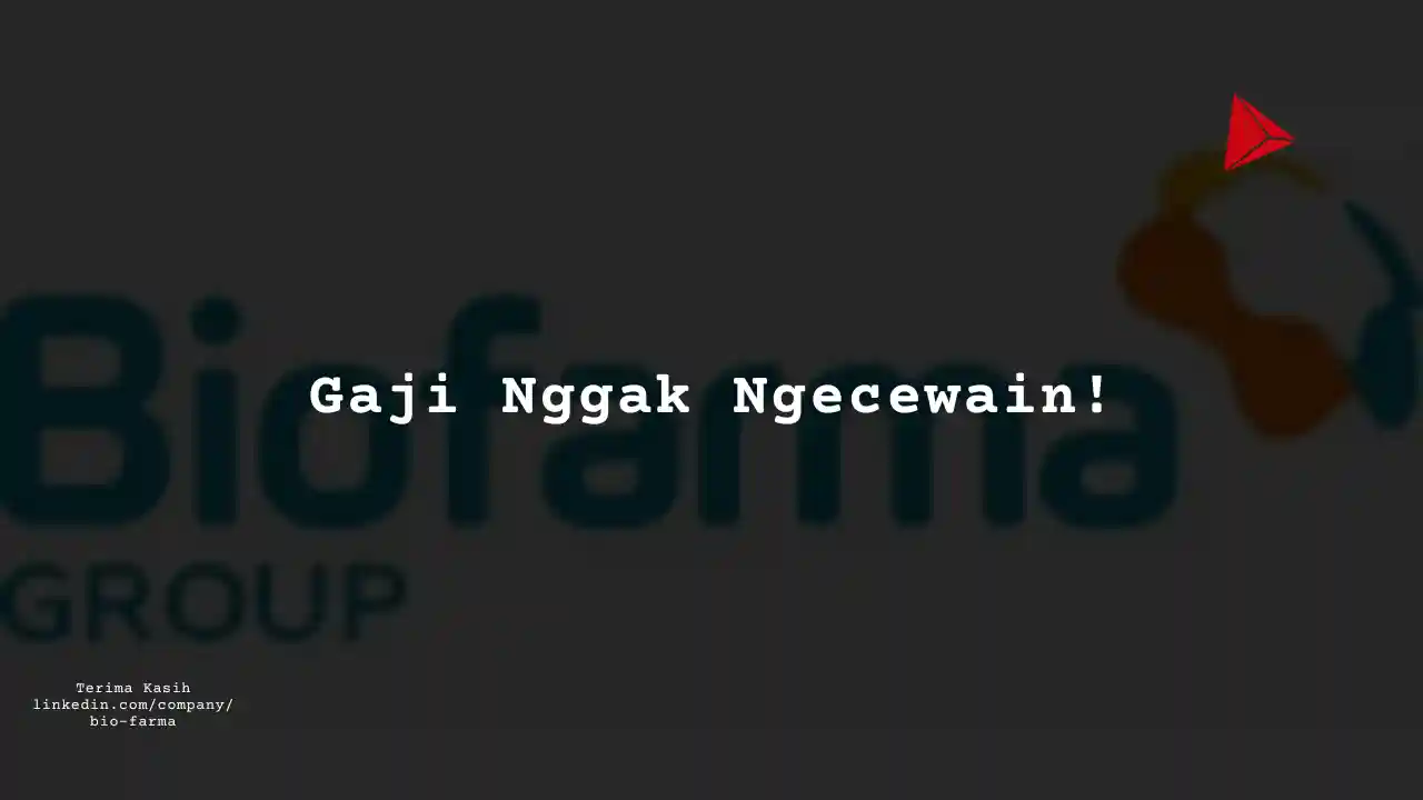 Berapa Gaji Engineering PT Bio Farma 2024?
