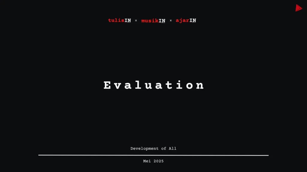 Evaluation - DOA - ajarIN - karya kekitaan_11zon