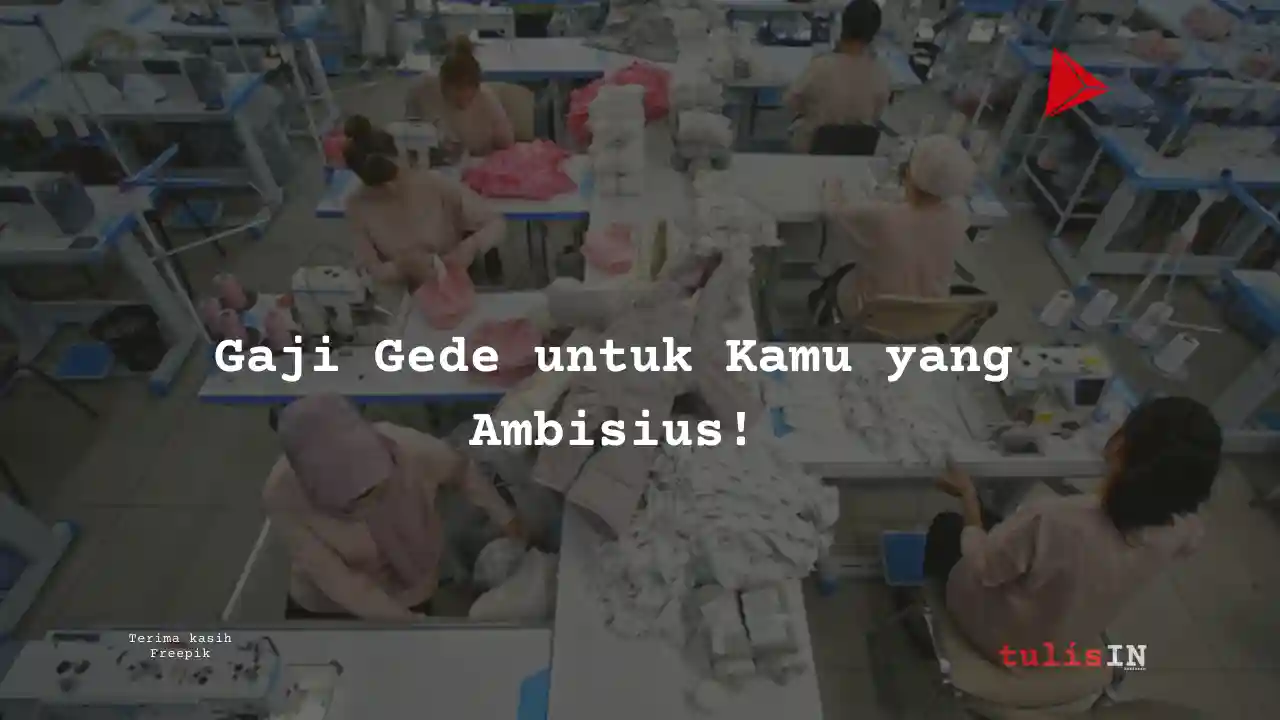 Berapa Gaji Account Payable Officer PT Saurindotex Mandiri 2025?