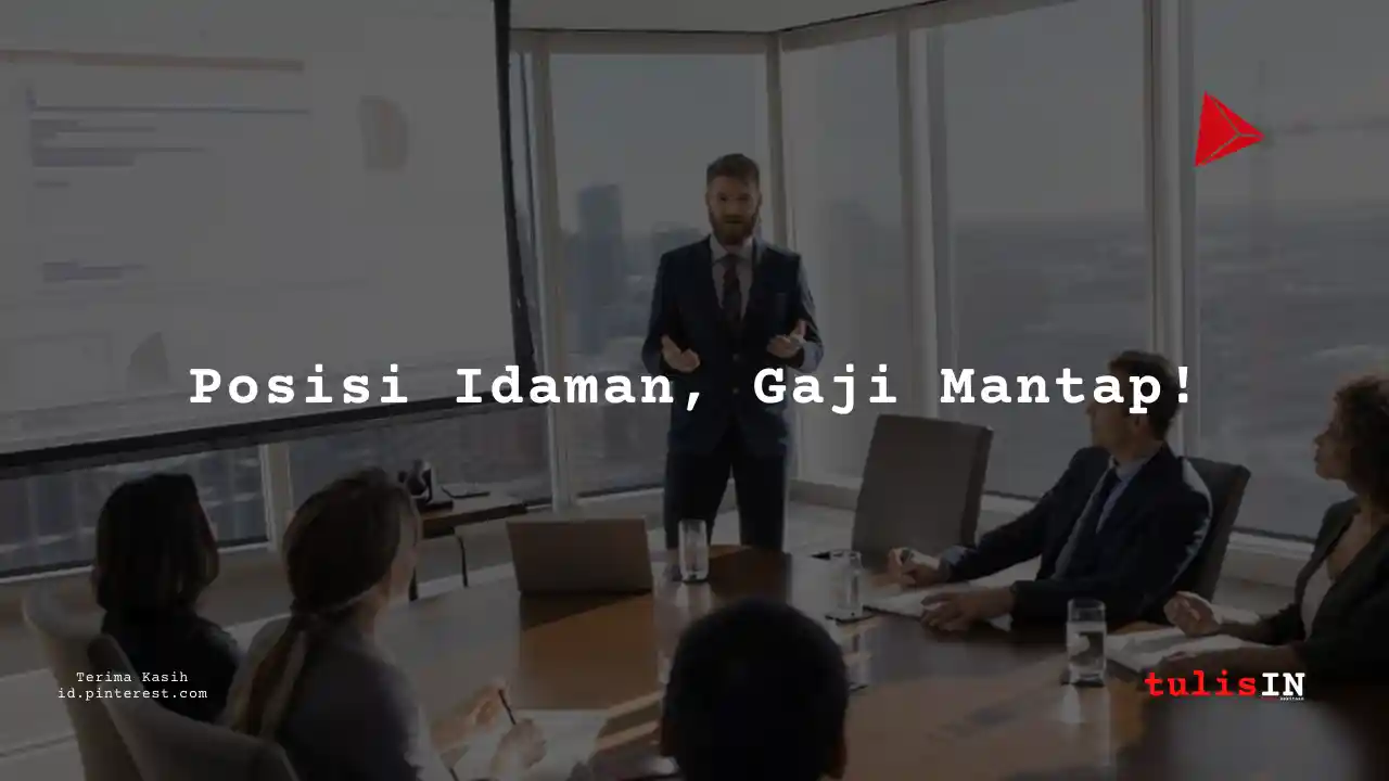Berapa Gaji Addoperation PT Napoleon Light Industries Tahun 2025?