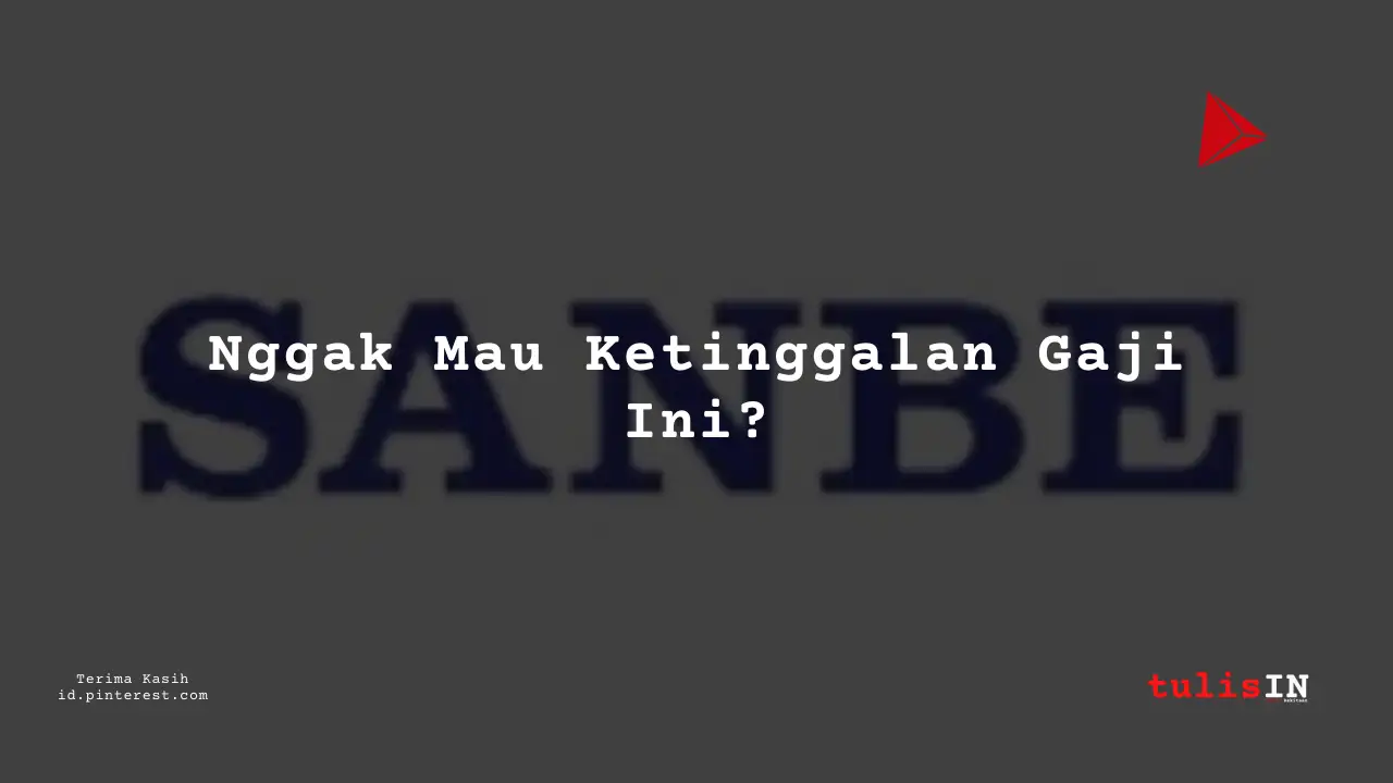 Berapa Gaji Analyst PT Sanbe Farma Tahun 2023?