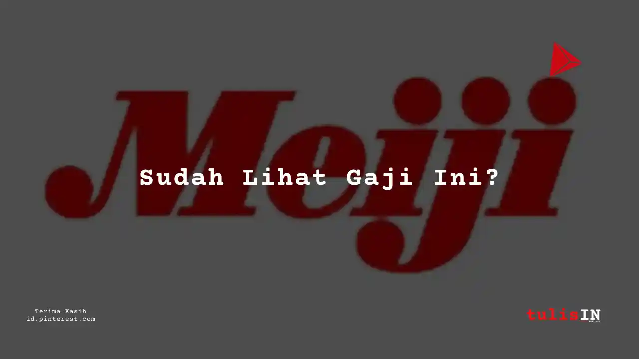 Berapa Gaji Architect PT Meiji Indonesian Pharmaceutical Industries Tahun 2024?