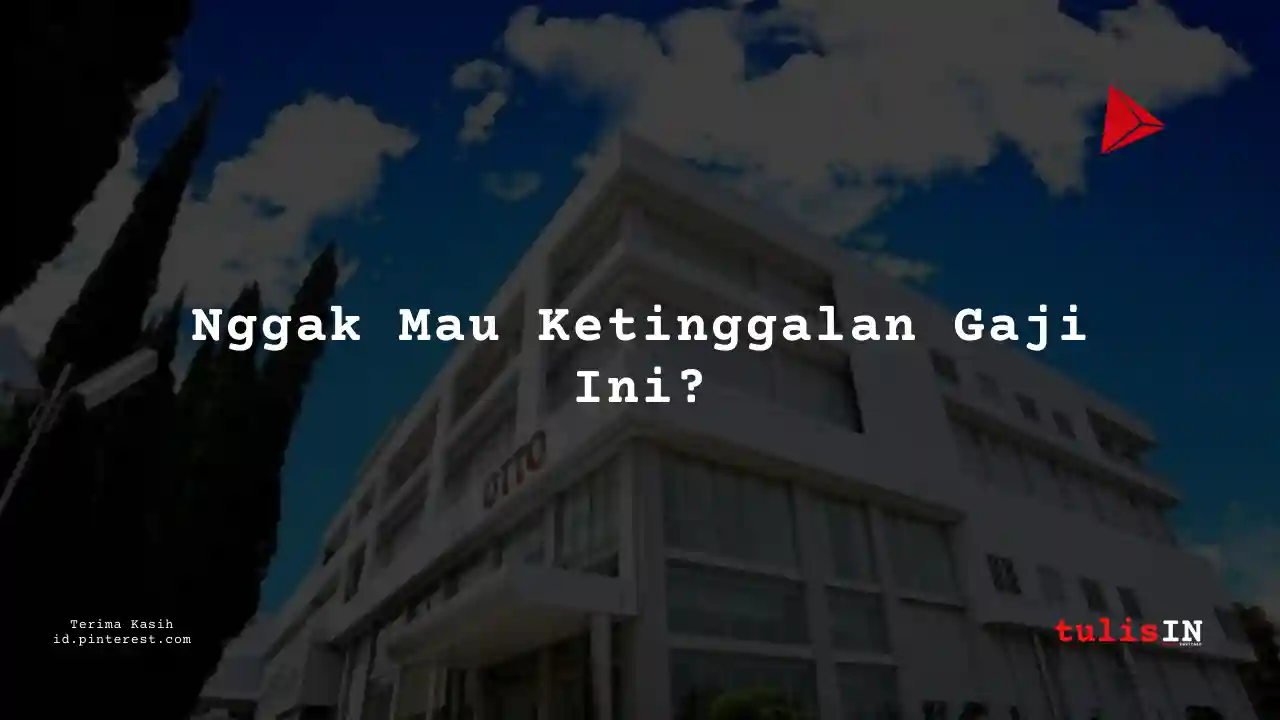 Berapa Gaji Arsitek	 PT Otto Pharmaceutical Industry Tahun 2025?