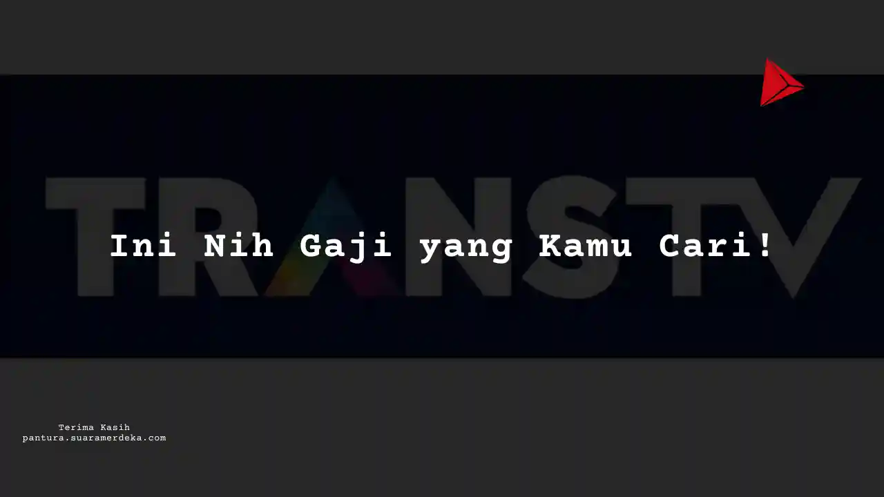 Berapa Gaji Associate Producer Trans TV 2024?