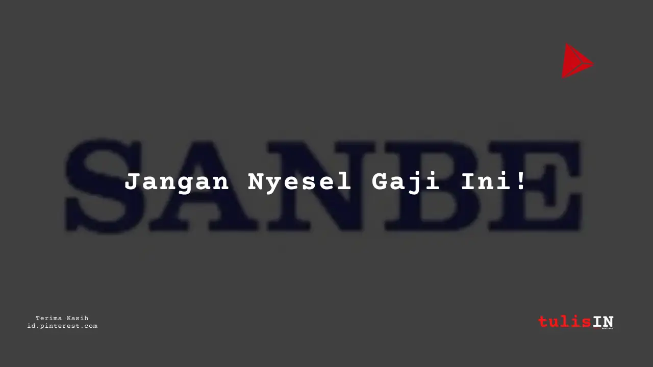 Berapa Gaji Budgeting and Cost Control PT Sanbe Farma Tahun 2023?