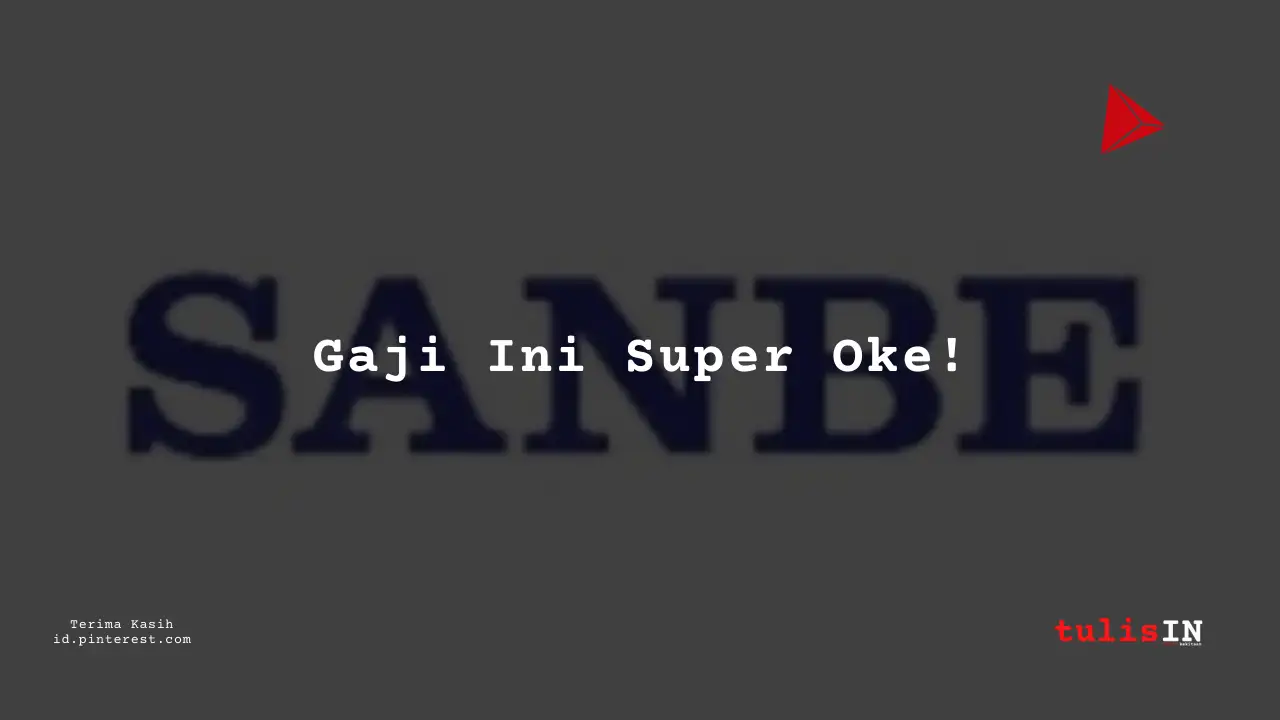 Berapa Gaji Business Performance Services Consultant PT Sanbe Farma Tahun 2023?