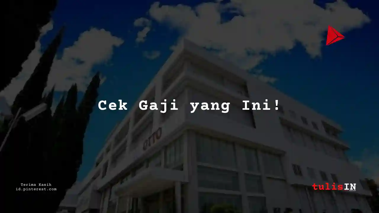 Berapa Gaji Bussiness Development Officer PT Otto Pharmaceutical Industry Tahun 2025?