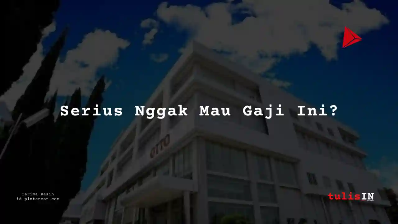 Berapa Gaji Corporate Social Responsibility PT Otto Pharmaceutical Industry Tahun 2025?