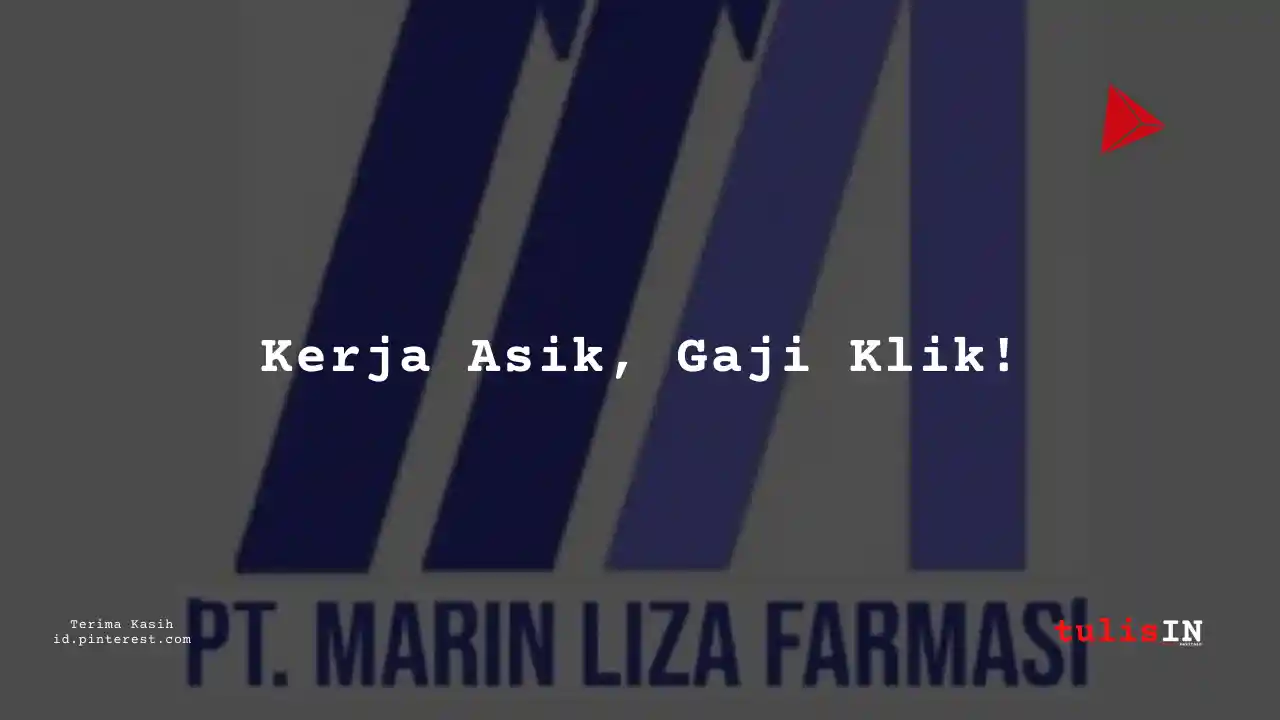 Berapa Gaji Cost Control PT Marin Liza Farmasi Tahun 2024?
