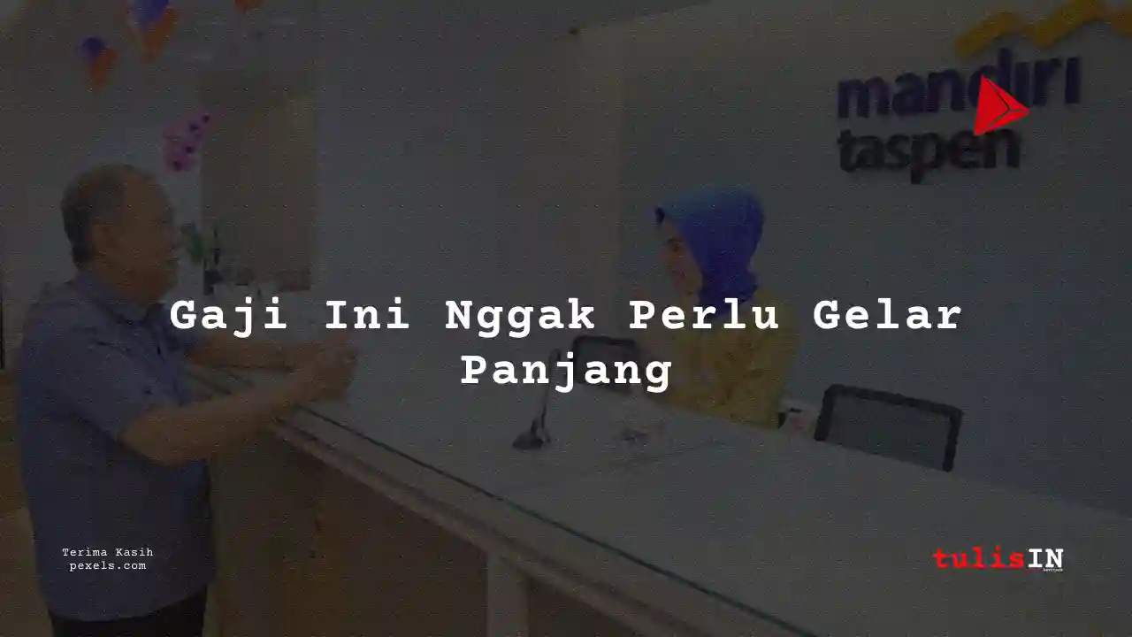 Berapa Gaji Credit Card Marketing Bank Mandiri Taspen 2025?