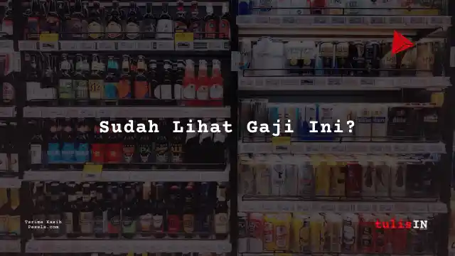 Berapa Gaji Crew Store Lawson 2023?