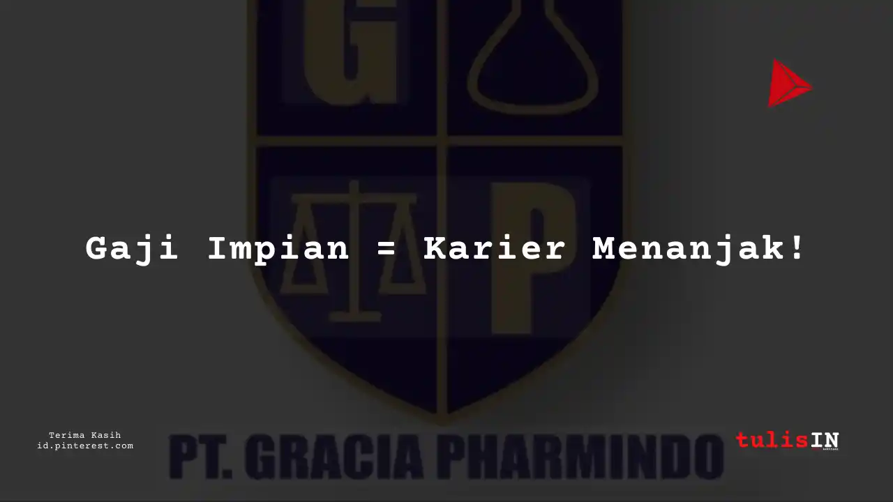 Berapa Gaji Developer PT Gracia Pharmindo Tahun 2024?