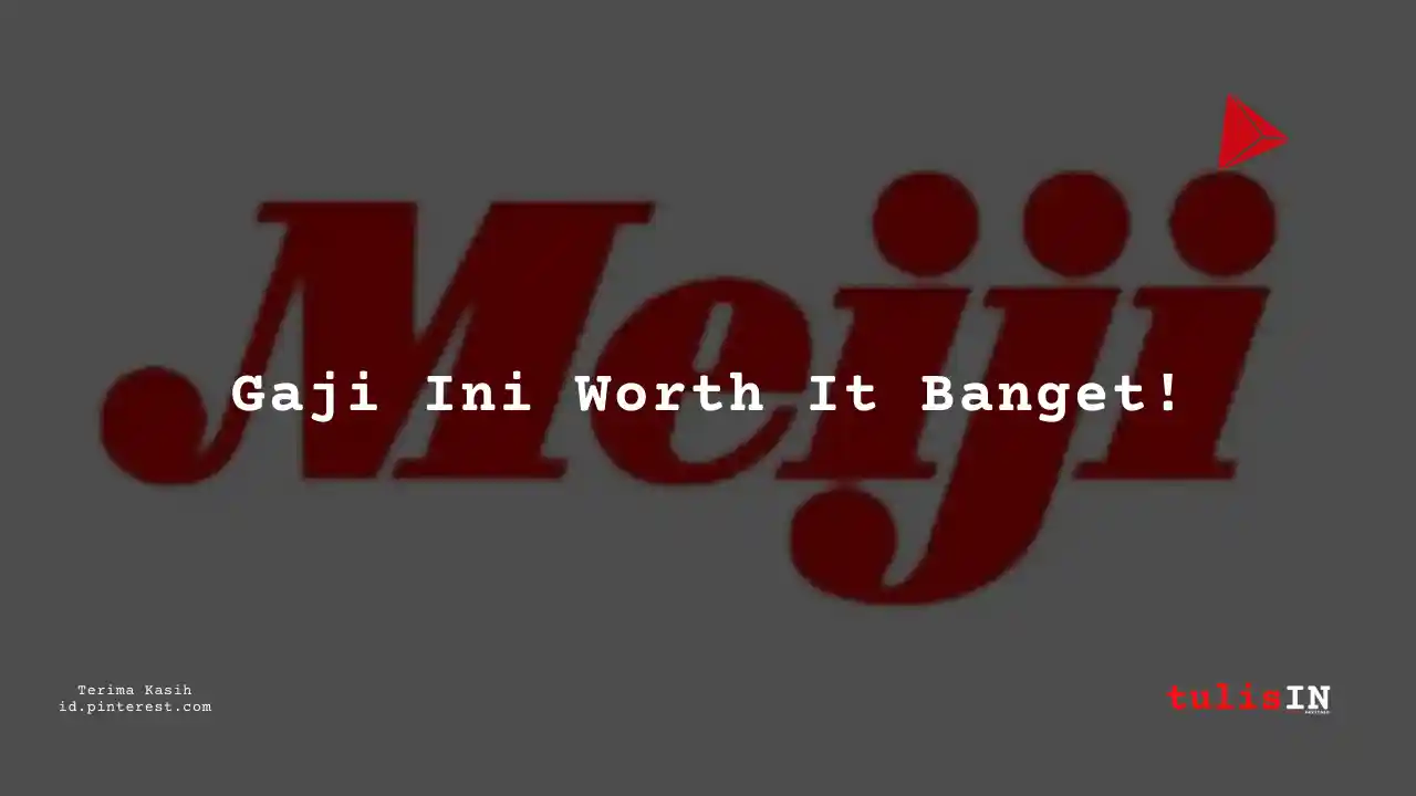 Berapa Gaji Electrical Inspection Engineer PT Meiji Indonesian Pharmaceutical Industries Tahun 2024?