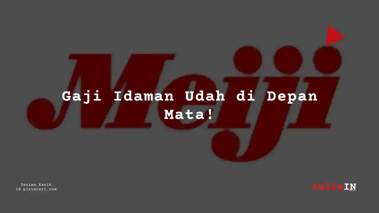 Berapa Gaji Engineering PT Meiji Indonesian Pharmaceutical Industries Tahun 2024?