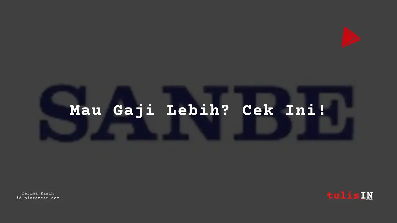 Berapa Gaji Executives PT Sanbe Farma Tahun 2023?