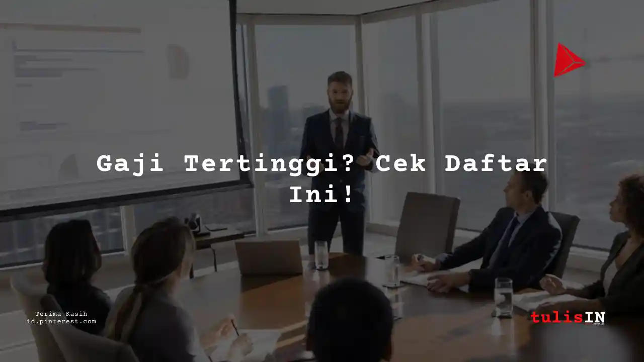 Berapa Gaji General Manager PT Napoleon Light Industries Tahun 2025?
