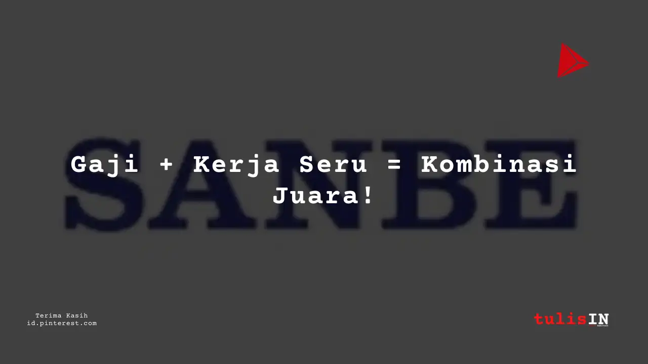 Berapa Gaji HR (SDM) PT Sanbe Farma Tahun 2023?