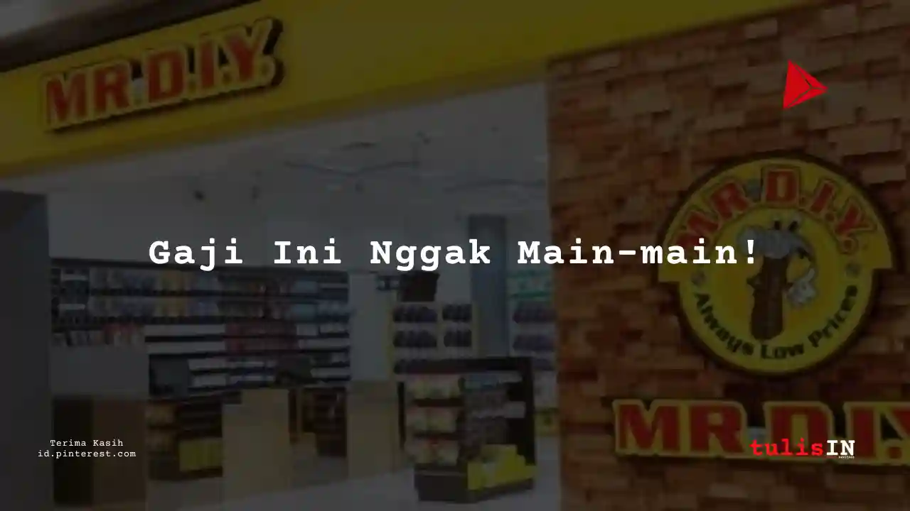 Berapa Gaji HRD Staff PT Daya Intiguna Yasa Tbk (MR DIY) tahun 2023?