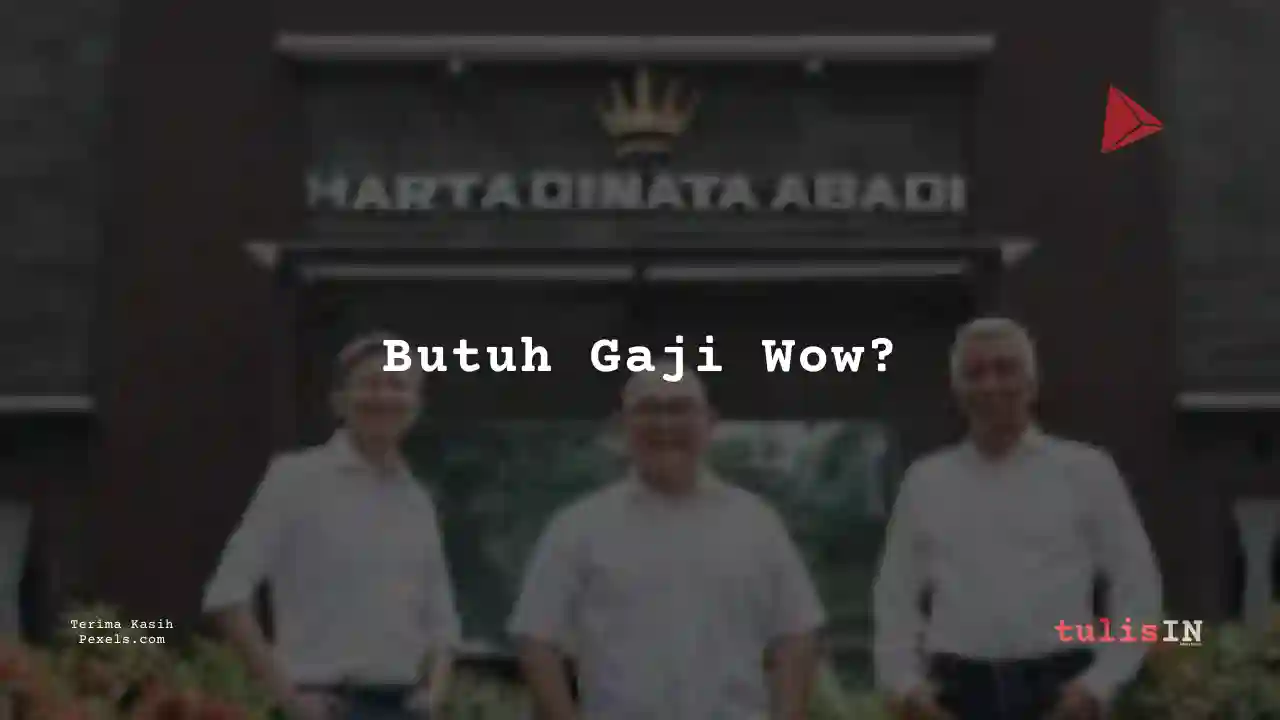 Berapa Gaji Mechanical Engineer Hartadinata Abadi 2024?