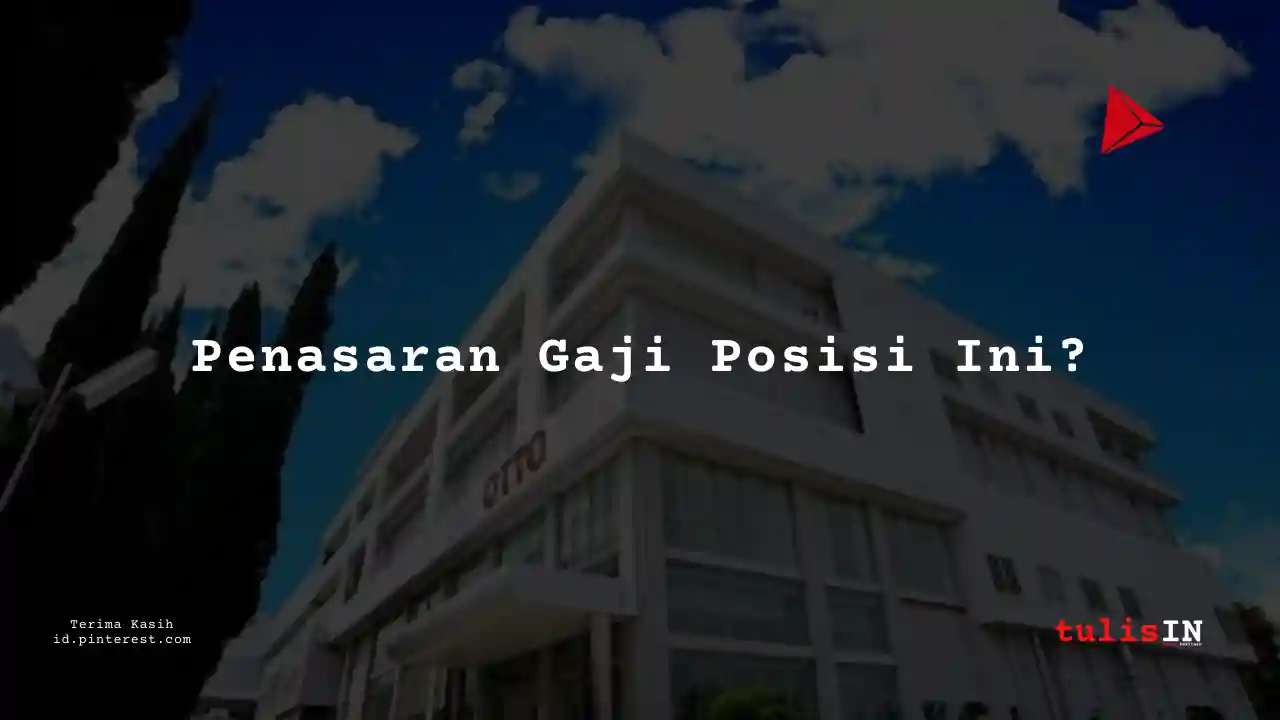 Berapa Gaji Human Resources Specialist PT Otto Pharmaceutical Industry Tahun 2025?