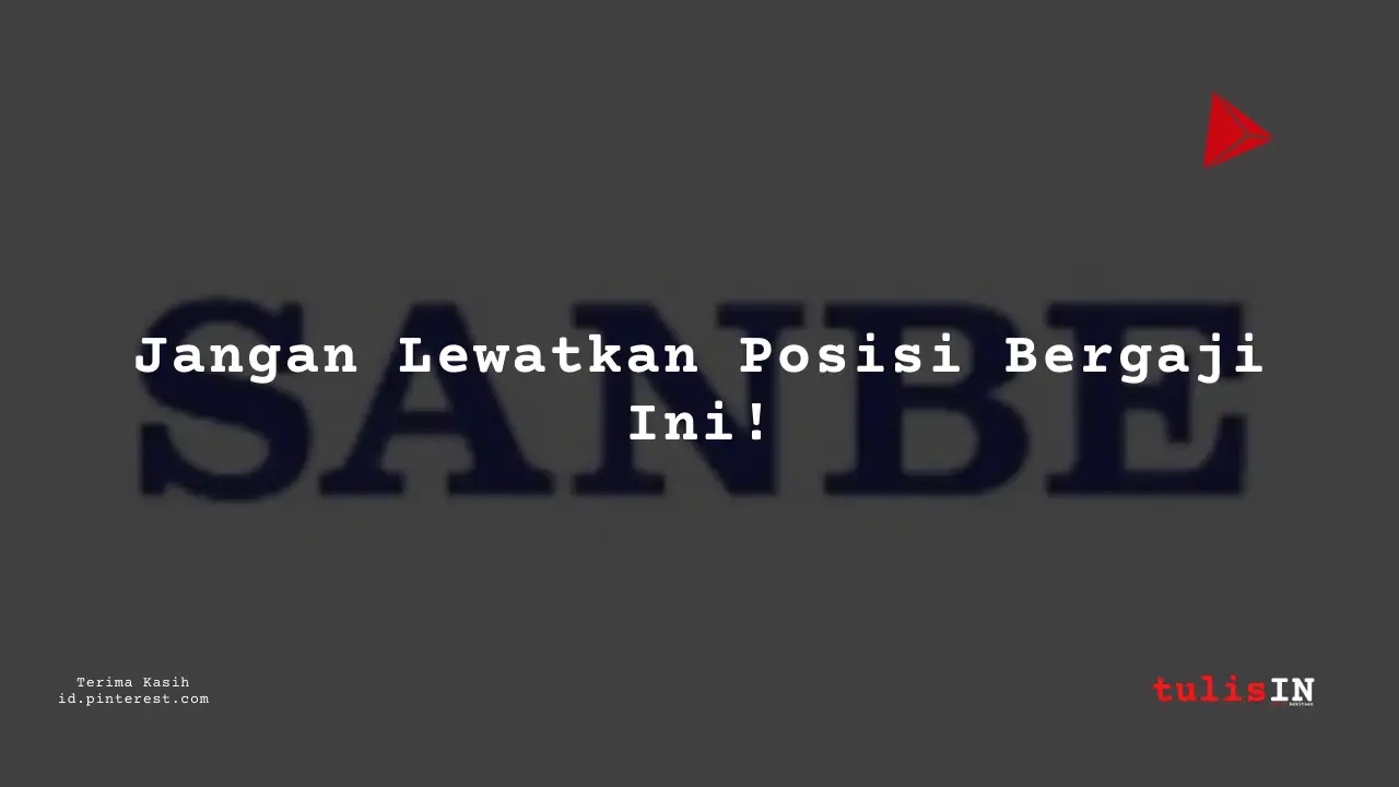 Berapa Gaji Human Resources Specialist PT Sanbe Farma Tahun 2023?