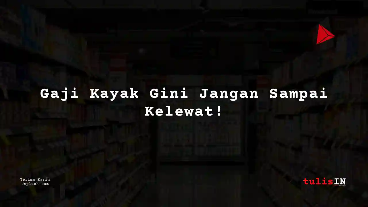 Berapa Gaji IT Support Store Lawson Indonesia 2025?