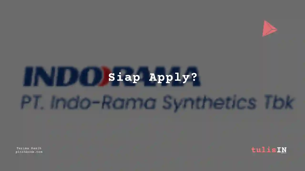 Berapa Gaji Profesional Indo-Rama Synthetics 2023?