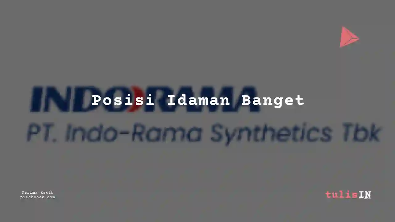Berapa Gaji Management Product / QC	Indo-Rama Synthetics 2023?