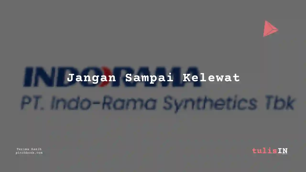 Berapa Gaji Engineering Indo-Rama Synthetics 2023?