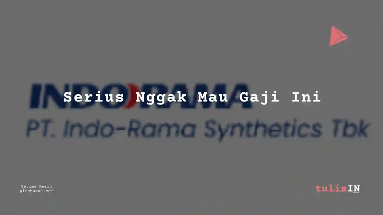 Berapa Gaji Business Development / Consultant Indo-Rama Synthetics 2023?