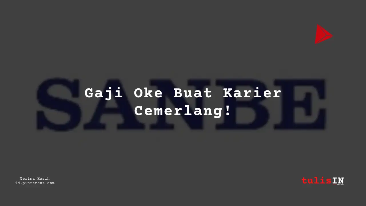 Berapa Gaji Instrument Engineer PT Sanbe Farma Tahun 2023?