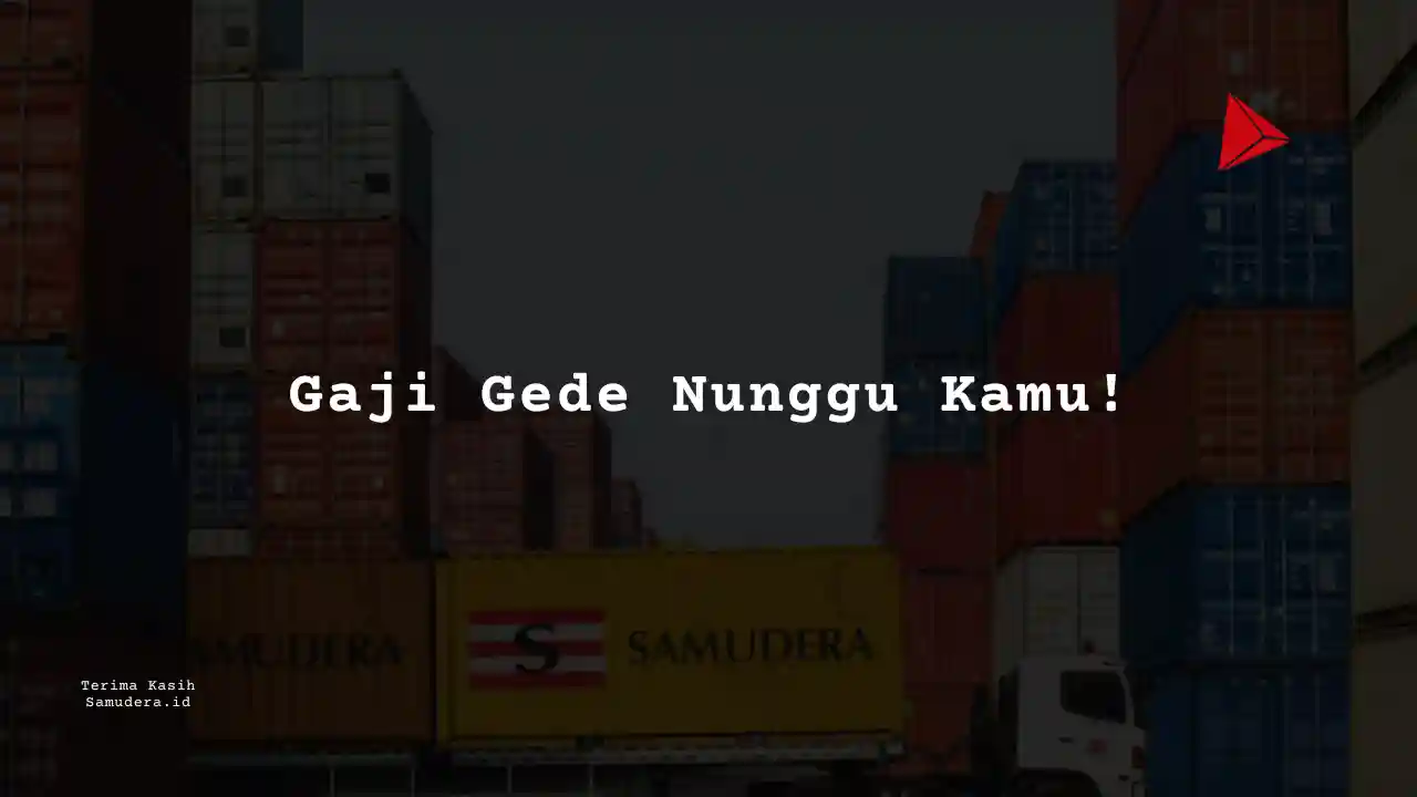 Berapa Gaji Instrument Engineer Samudera Indonesia 2023?
