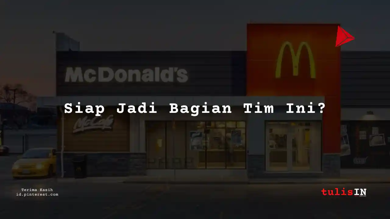 Berapa Gaji Intern McDonald Terbaru 2025?