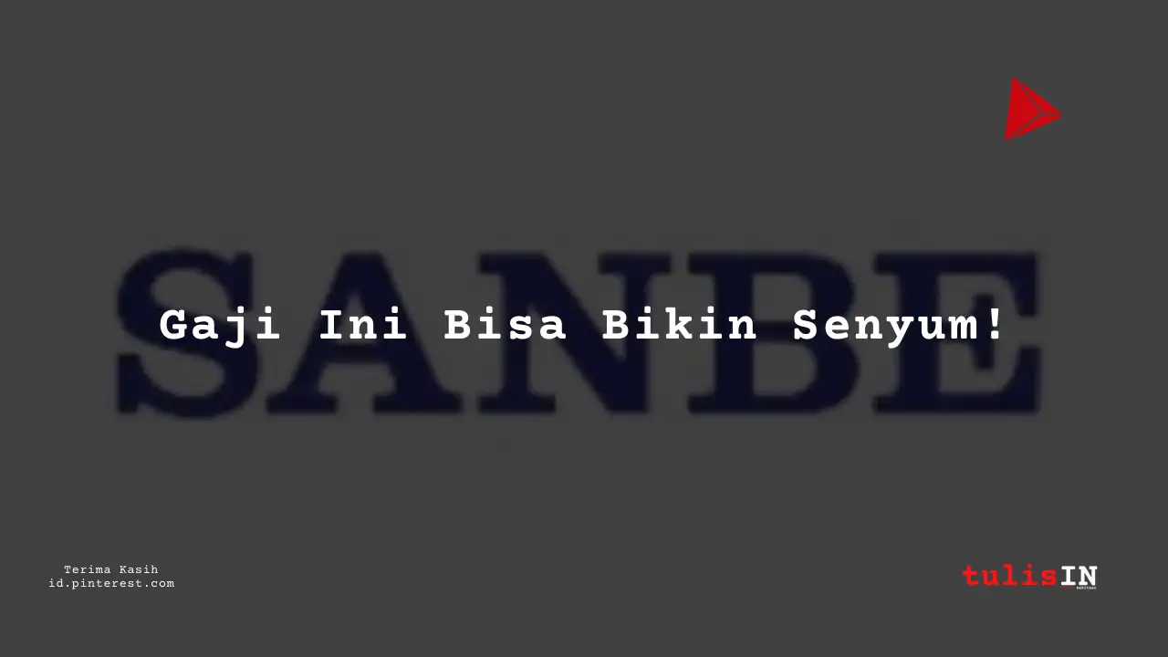 Berapa Gaji Intern PT Sanbe Farma Tahun 2023?