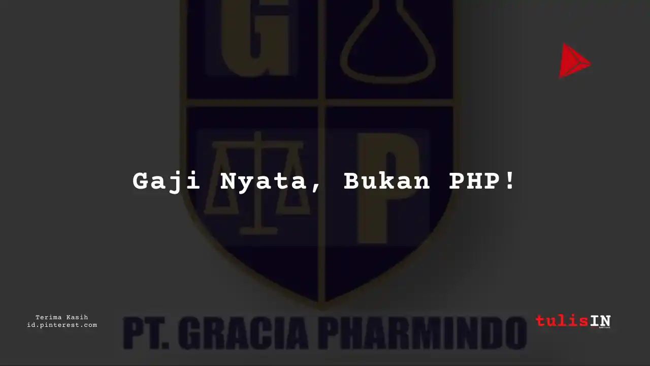 Berapa Gaji Junior Analyst PT Gracia Pharmindo Tahun 2024?