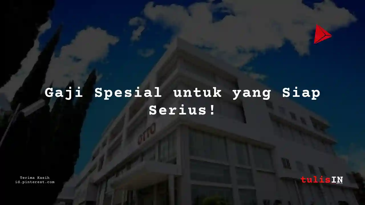 Berapa Gaji Junior Analyst PT Otto Pharmaceutical Industry Tahun 2025?