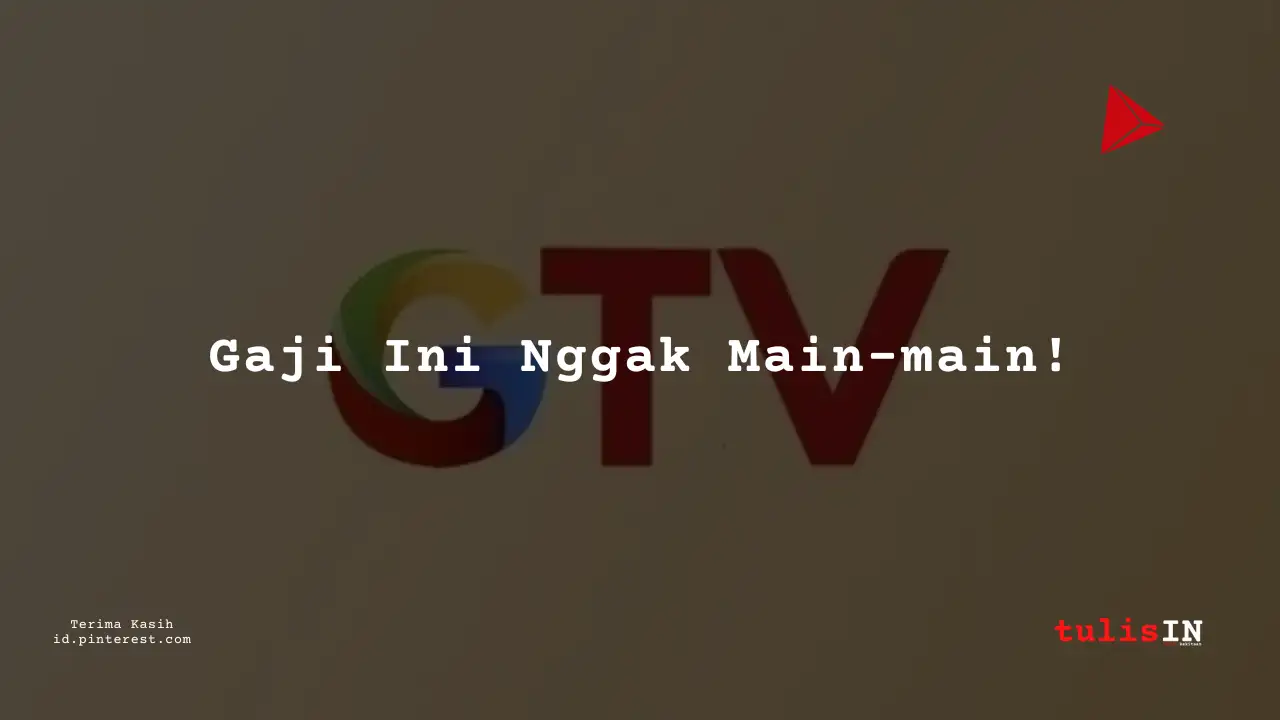 Berapa Gaji Junior Officer Global TV Tahun 2024?