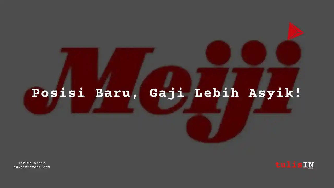 Berapa Gaji Junior Staff PT Meiji Indonesian Pharmaceutical Industries Tahun 2024?