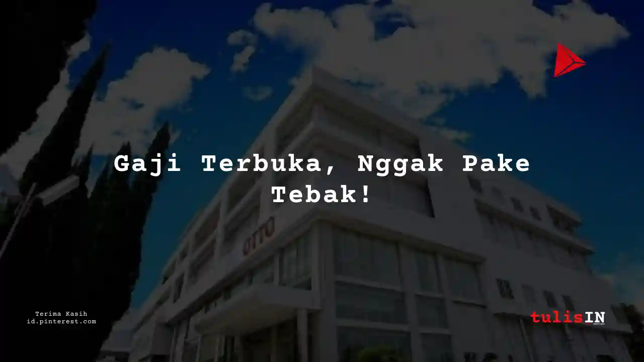 Berapa Gaji Junior Staff PT Otto Pharmaceutical Industry Tahun 2025?