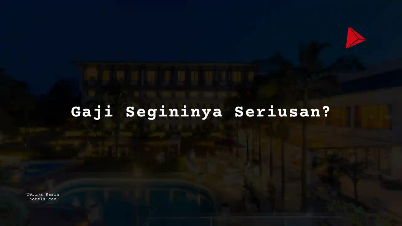 Berapa Gaji Banquet Sales Executive Hotel 2025?