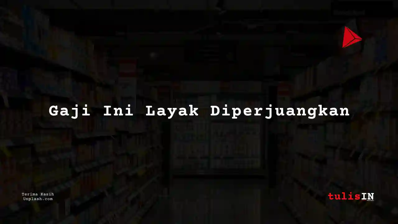 Berapa Gaji Kasir Lawson Indonesia 2025?