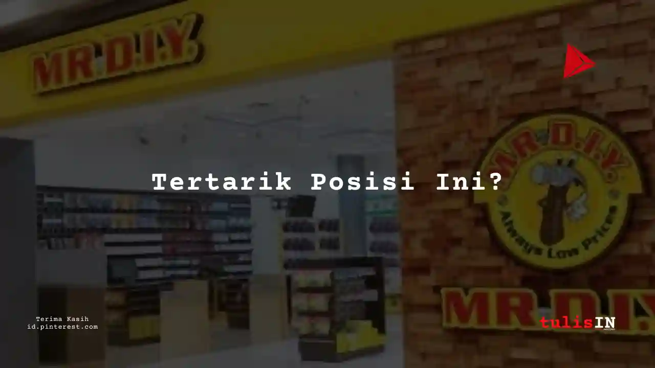 Berapa Gaji Kasir PT Daya Intiguna Yasa Tbk (MR DIY) tahun 2023?
