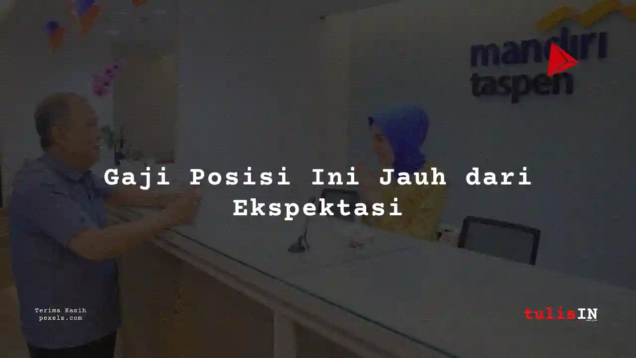 Berapa Gaji Marketing Officer Bank Mandiri Taspen 2025?