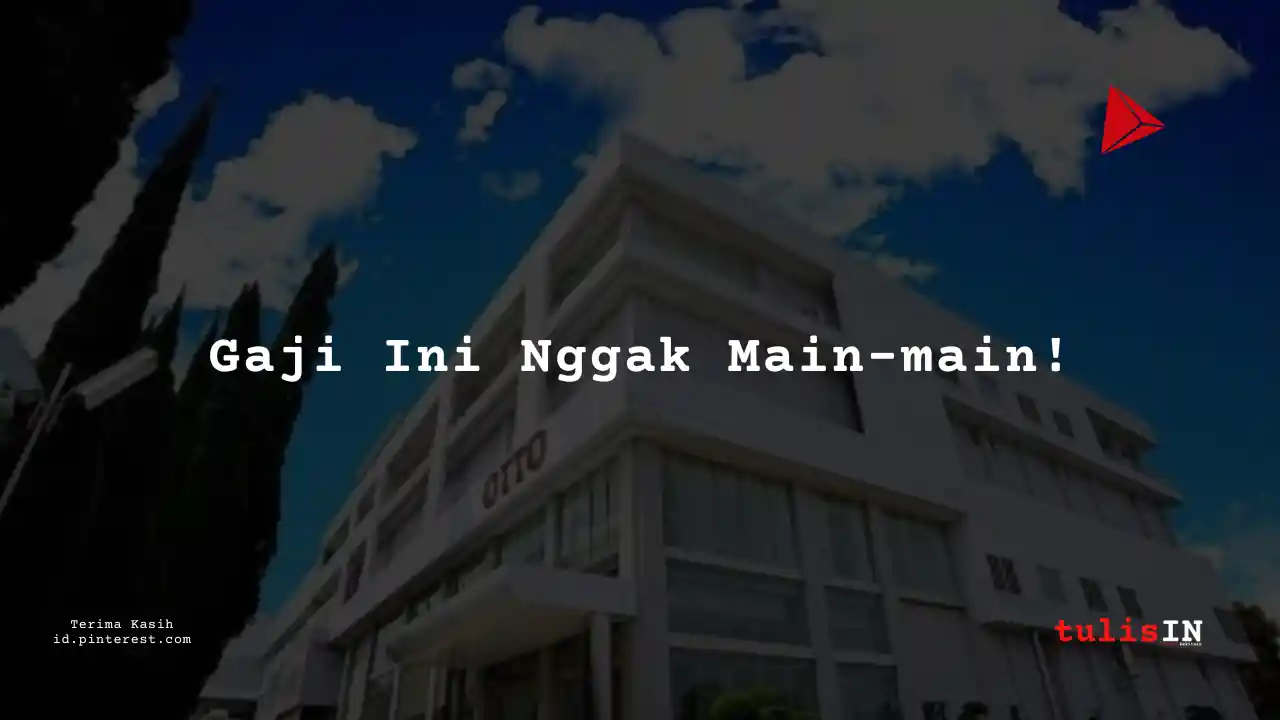 Berapa Gaji Marketing Officer PT Otto Pharmaceutical Industry Tahun 2023?